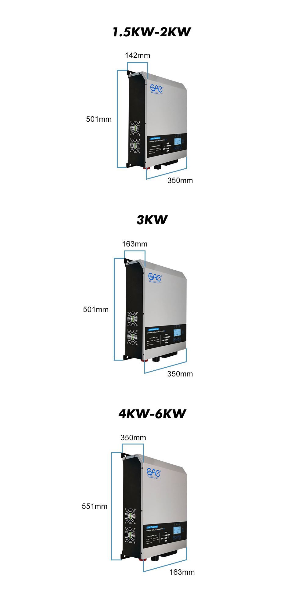 single phase hybrid solar inverter