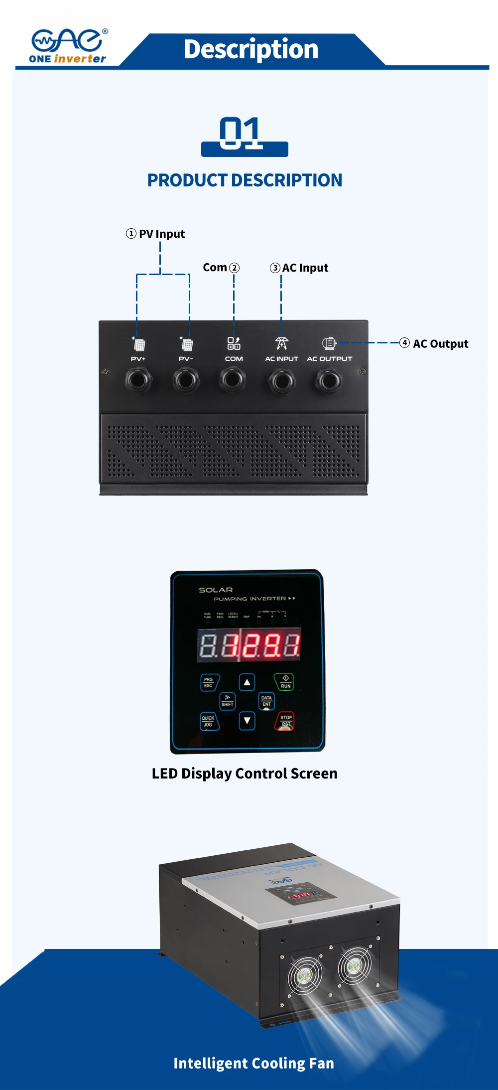 2200w pump inverters