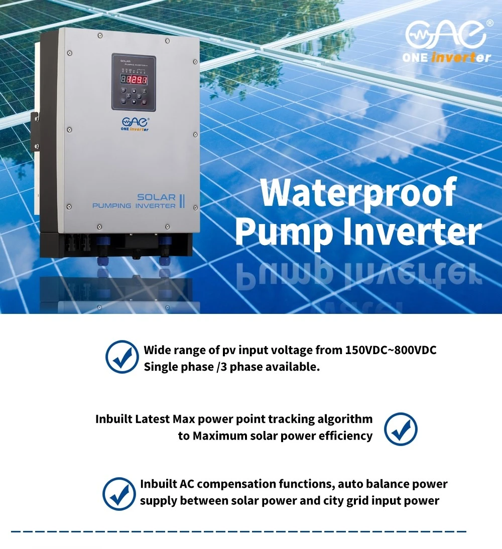 Waterproof Solar Pump Inverter Waterproof Solar Pump Inverter